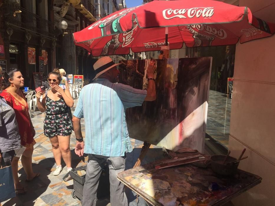 Concurso de pintura al aire libre en Cartagena