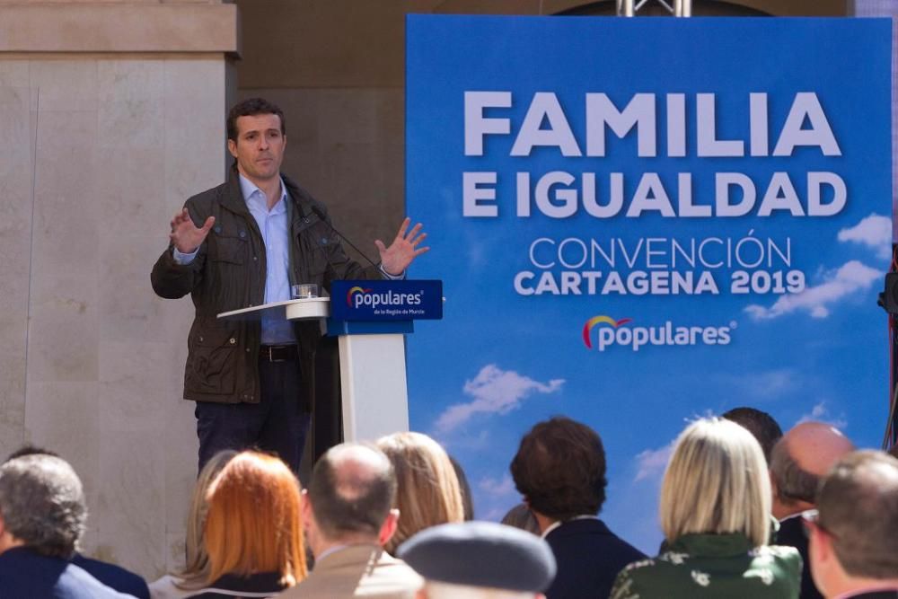 Acto de presentación de Noelia Arroyo como candidata a la alcaldía de Cartagena