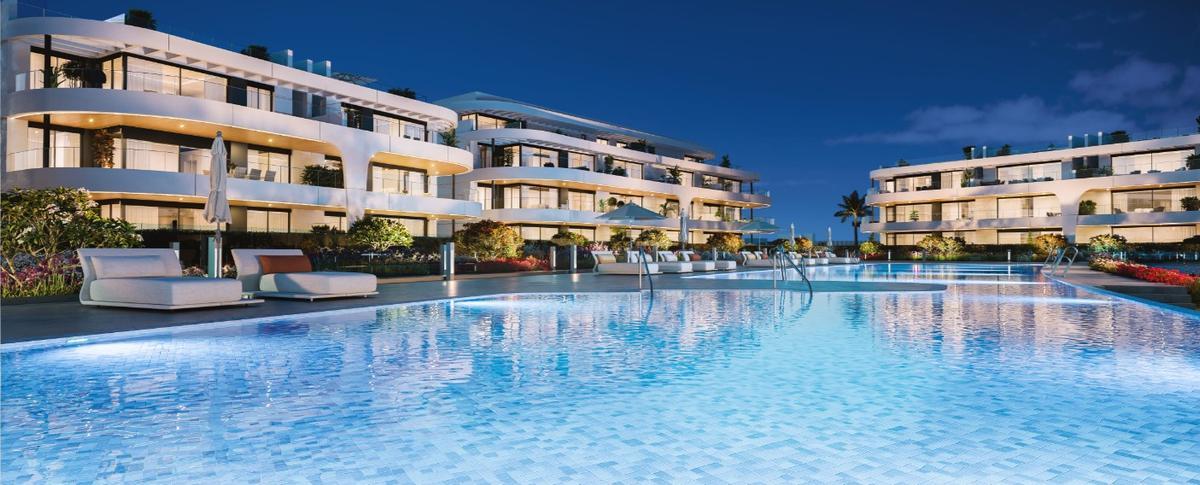 Brosh promueve en Estepona Naya Residences, con 88 viviendas, prevista para finales de 2028.
