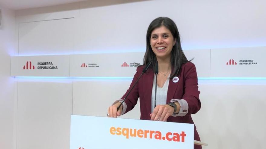 Una imagen de Marta Vilalta, la portavoz de ERC.