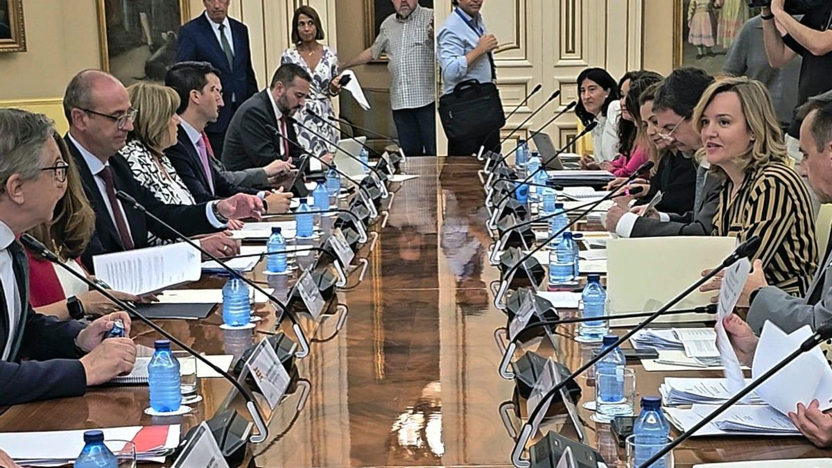 Reunión ayer de la Conferencia Sectorial de Educación.