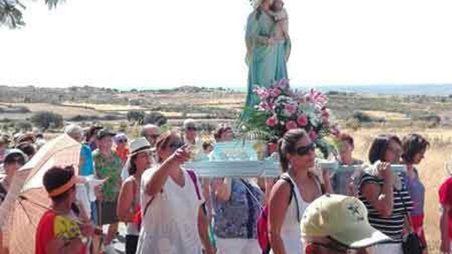 Romería de La Encarnación en Villalcampo.