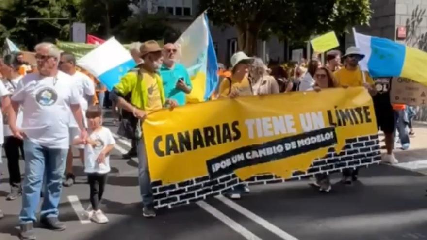 Comienza el movimiento en la manifestación del 18M en Tenerife