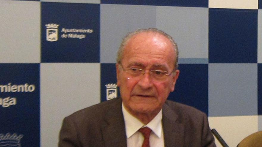 De la Torre, en la sala de prensa del Ayuntamiento.