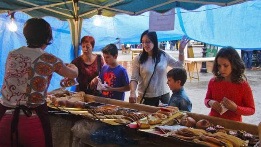 Imagen de la tradicional fira gastronómica de Muro.