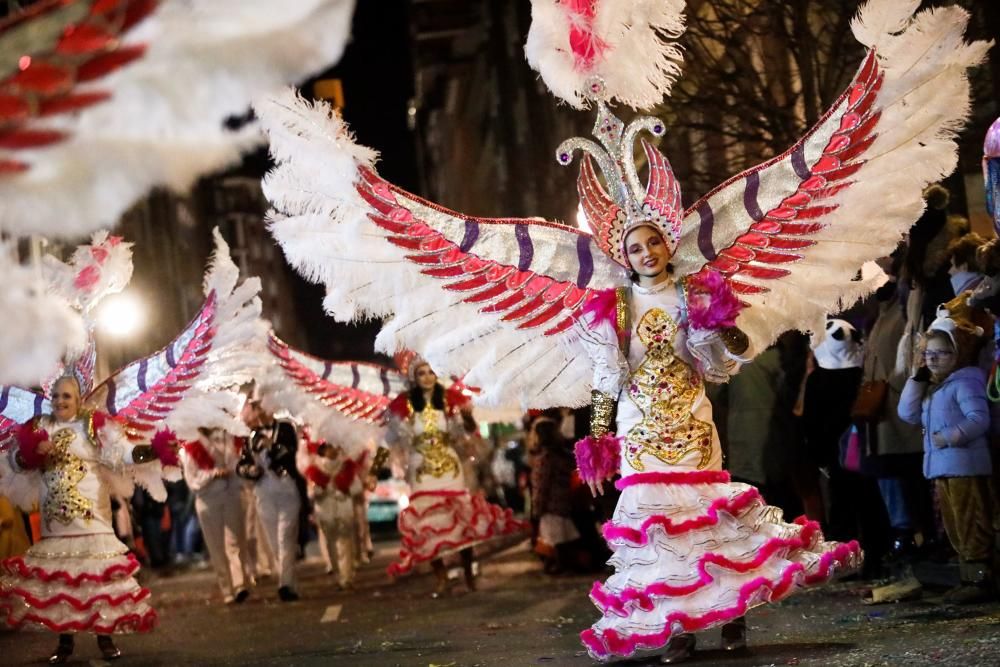 Desfile de Antroxu en Gijón