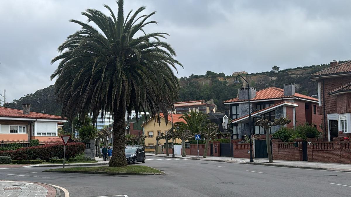 La calle donde reside el matrimonio en Salinas.