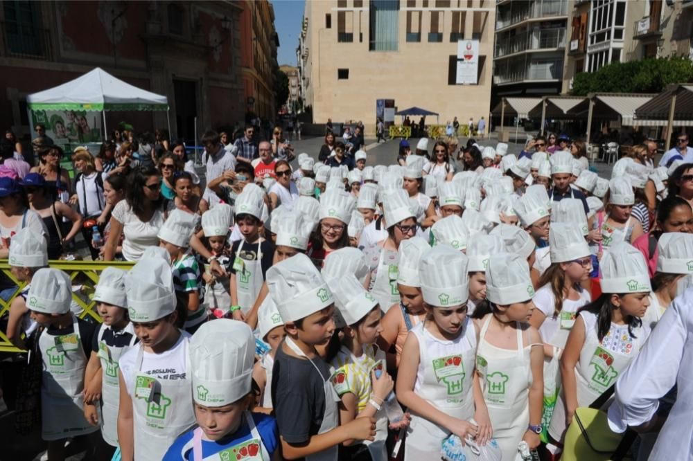 Más de 250 niños participan en el HuertaChef