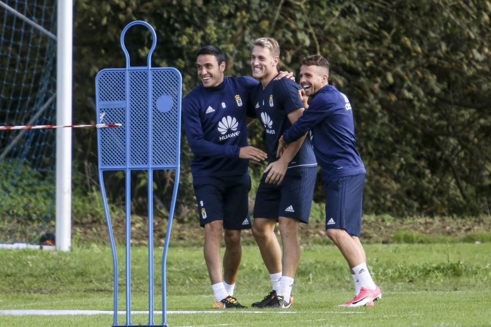 Entrenamiento del Real Oviedo