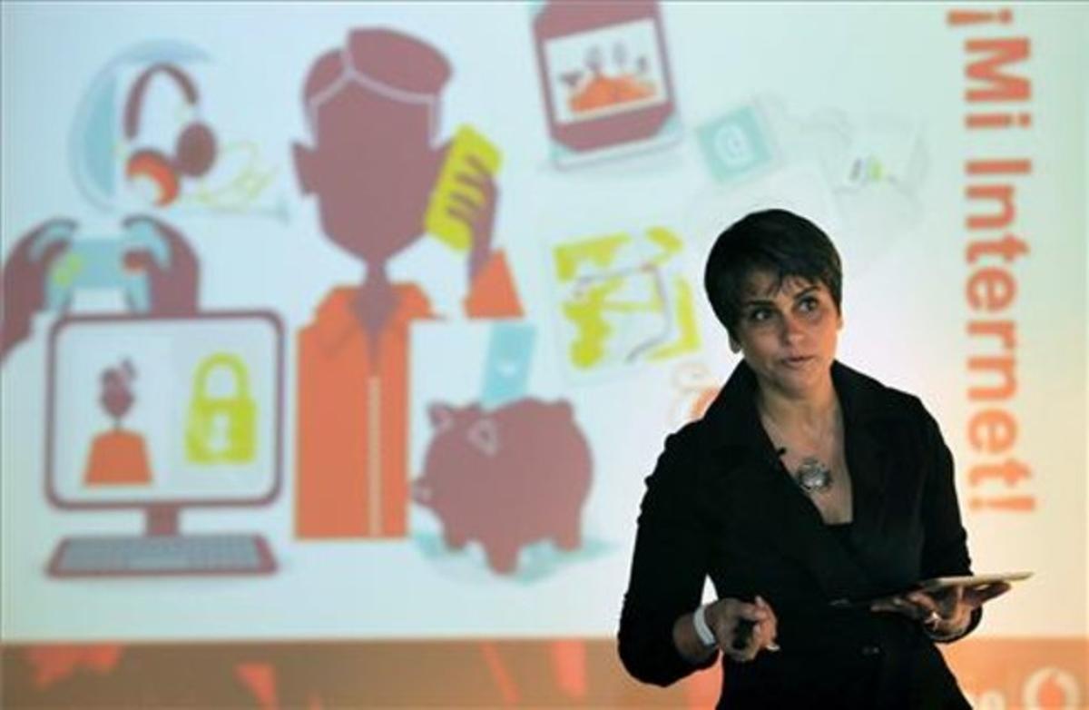 La responsable de la iniciativa xone de Vodafone, Fay Arjomandi. La responsable de la iniciativa xone de Vodafone, Fay Arjomandi.