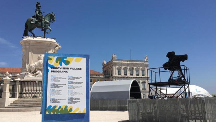 Así es el &quot;Eurovision Village&quot;: el espacio que hace las delicias de los eurofans en Lisboa