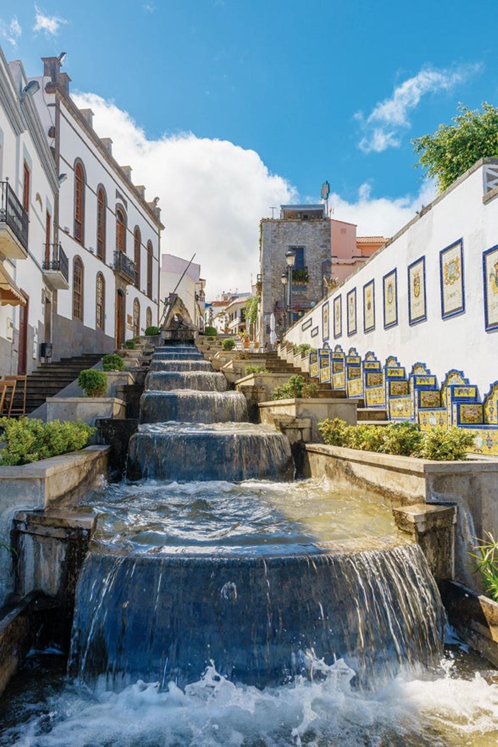 Firgas, también conocido como la Villa del Agua.