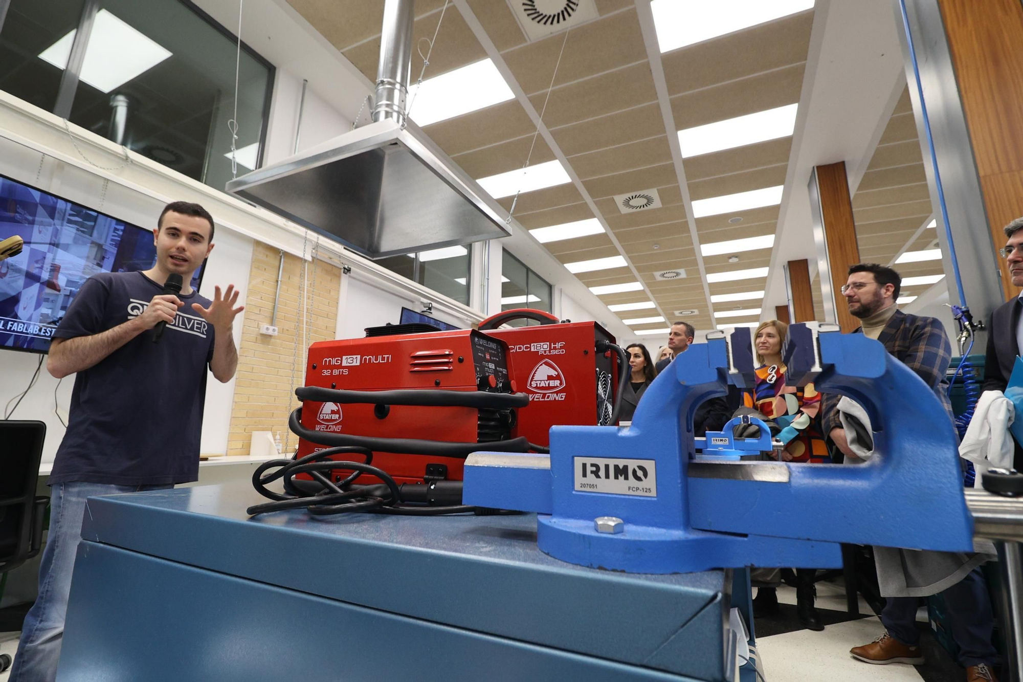 Inauguración del Laboratorio Digital en la UPV de Alcoy