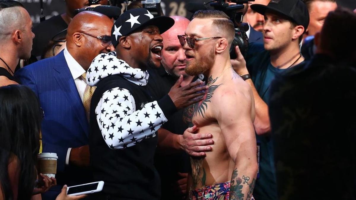 El show lamentable que dieron Mayweather y McGregor en la gira no ayudó a ganar adeptos