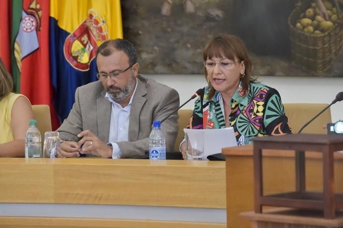 15-06-2019 SANTA LUCIA DE TIRAJANA. Santiago Miguel Rodríguez es el nuevo alcalde de Santa Lucía  | 15/06/2019 | Fotógrafo: Andrés Cruz