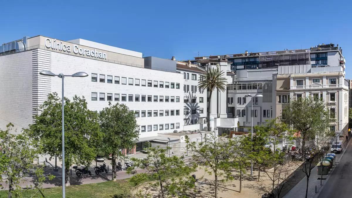 La façana de la Clínica Corachan