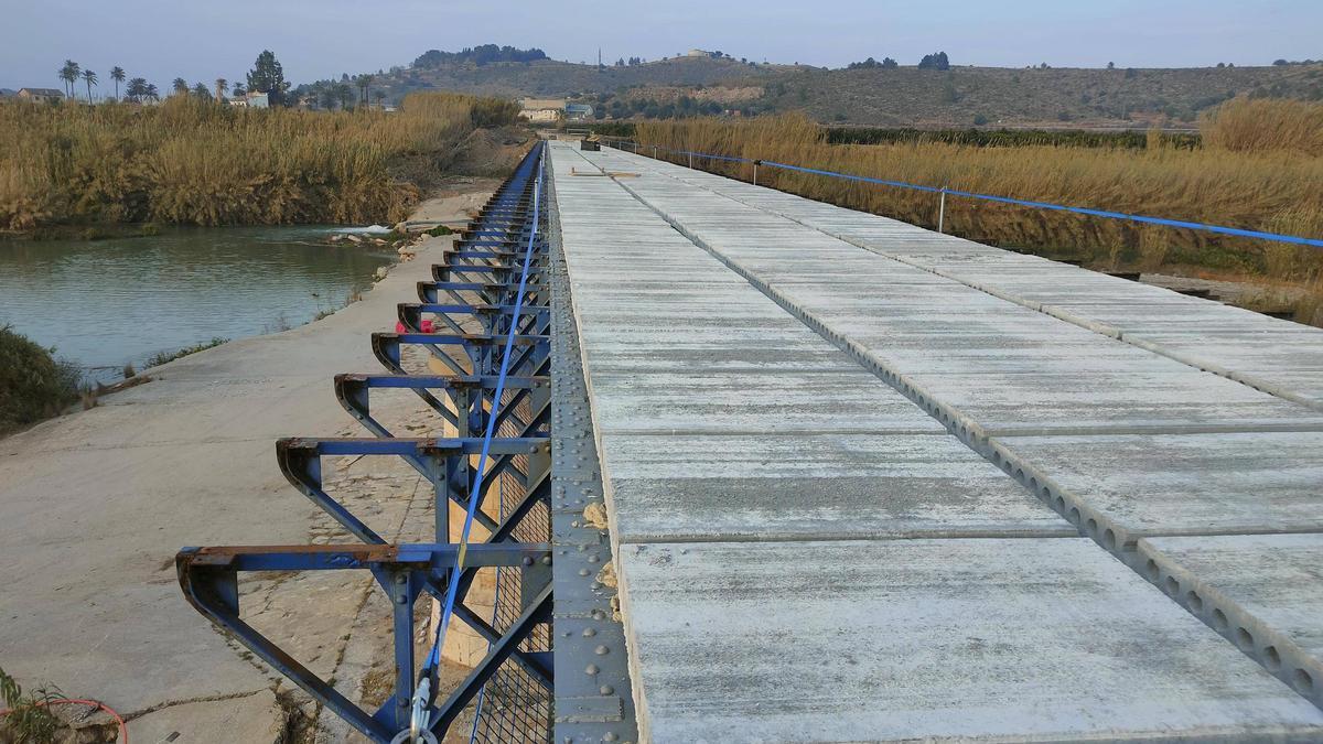 El antiguo puente ferroviario entre Xàtiva y Manuel se convierte en