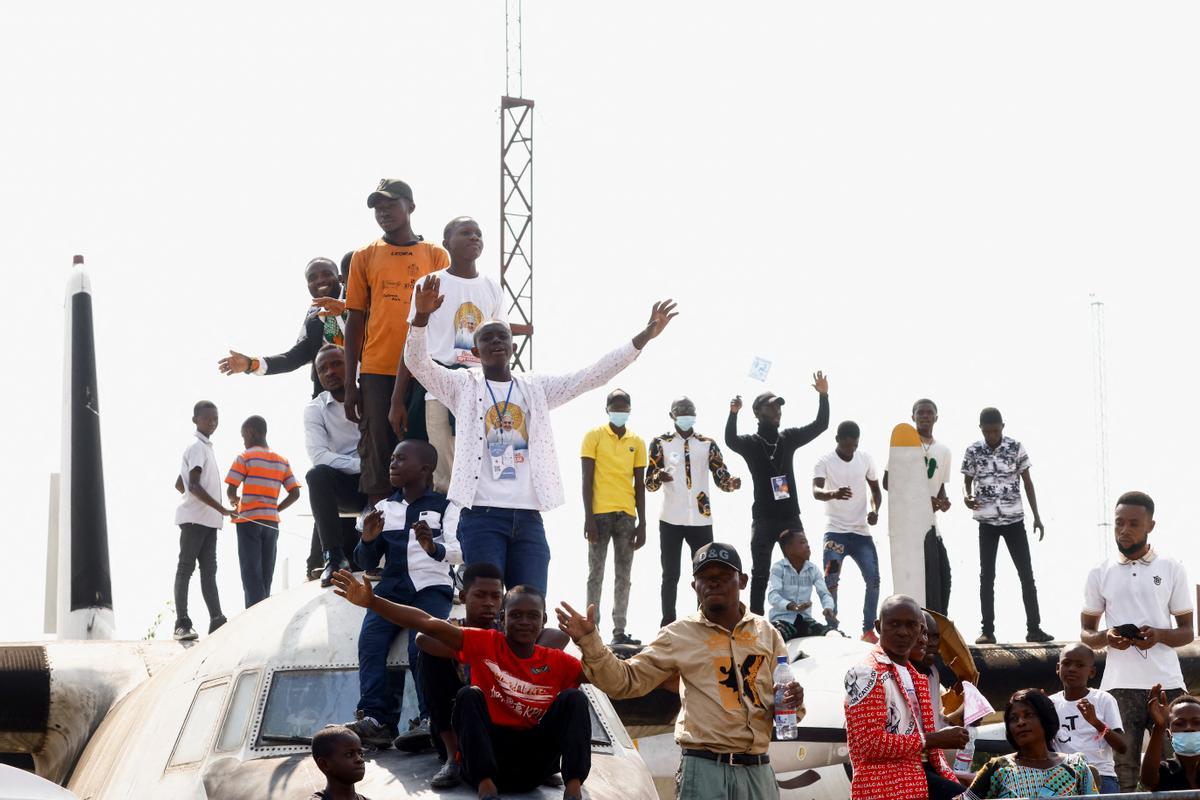 La visita del papa Francisco en el Congo