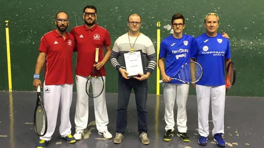 Componentes del Club Frontenis Elche