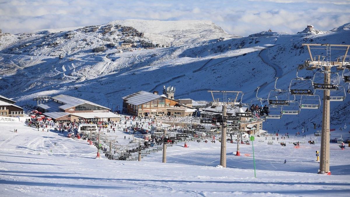 La estación de esquí de Sierra Nevada.