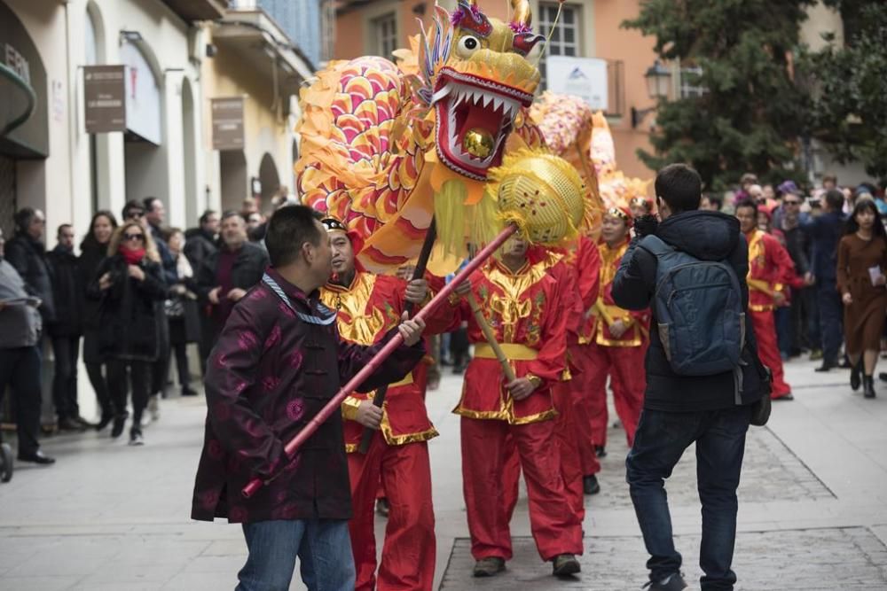 Celebració de l'any nou xinès a Manresa