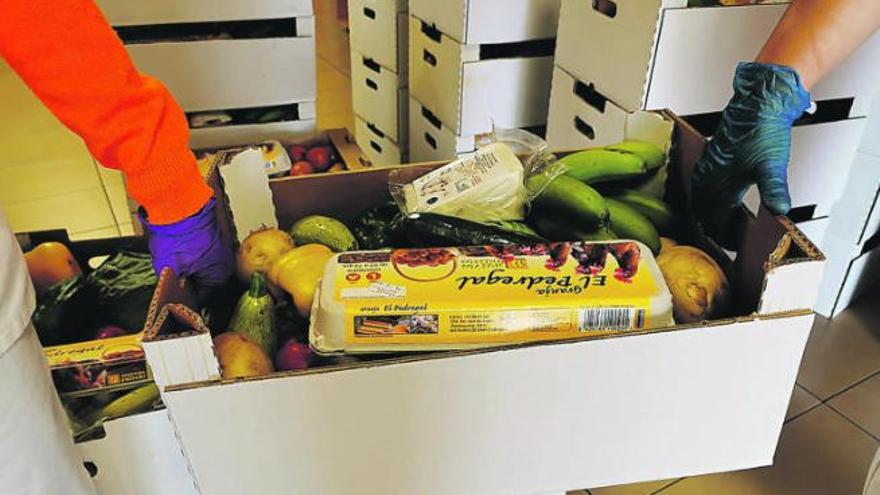 Los escolares con cuota cero reciben más de 10 kilos de alimentos frescos