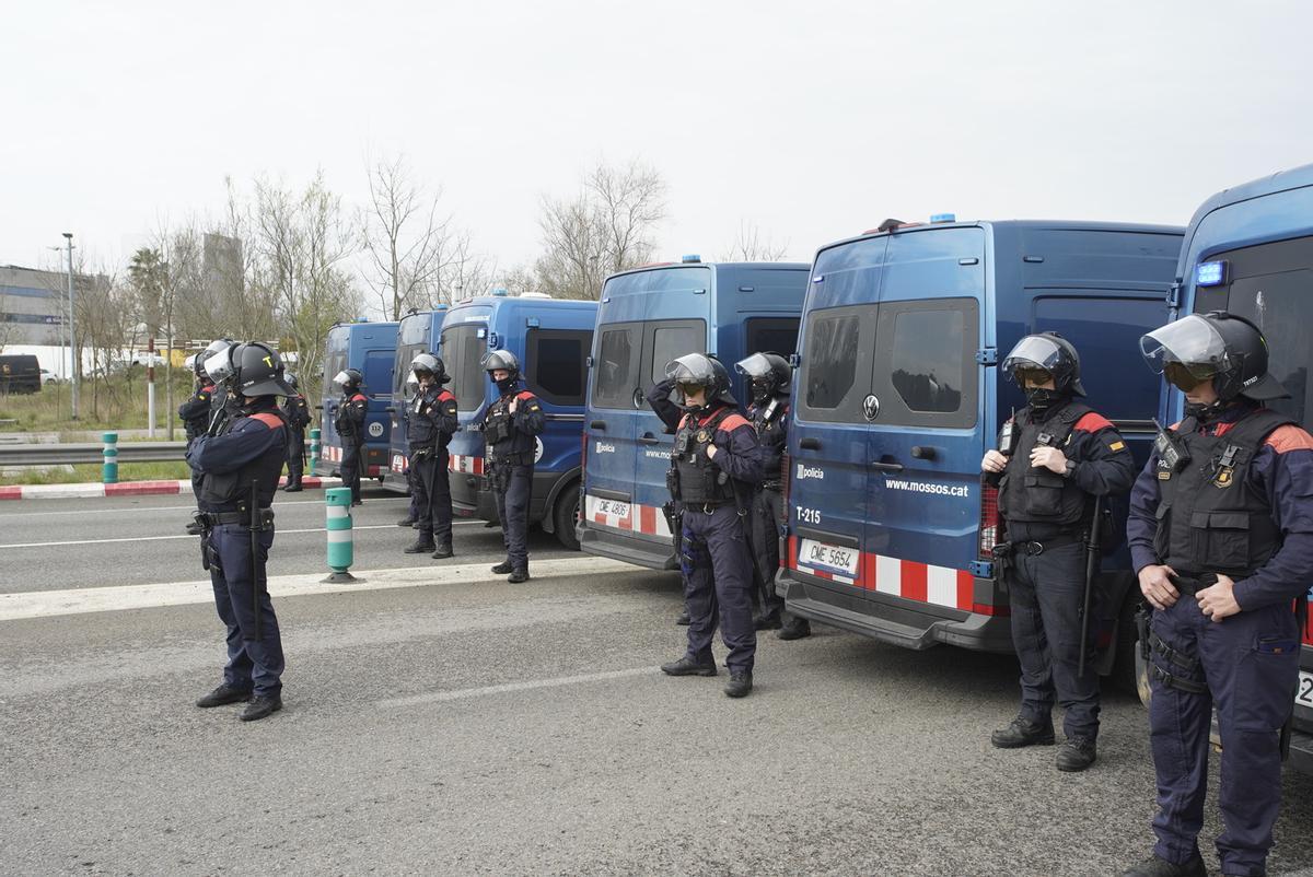 Les imatges de les protestes dels docents