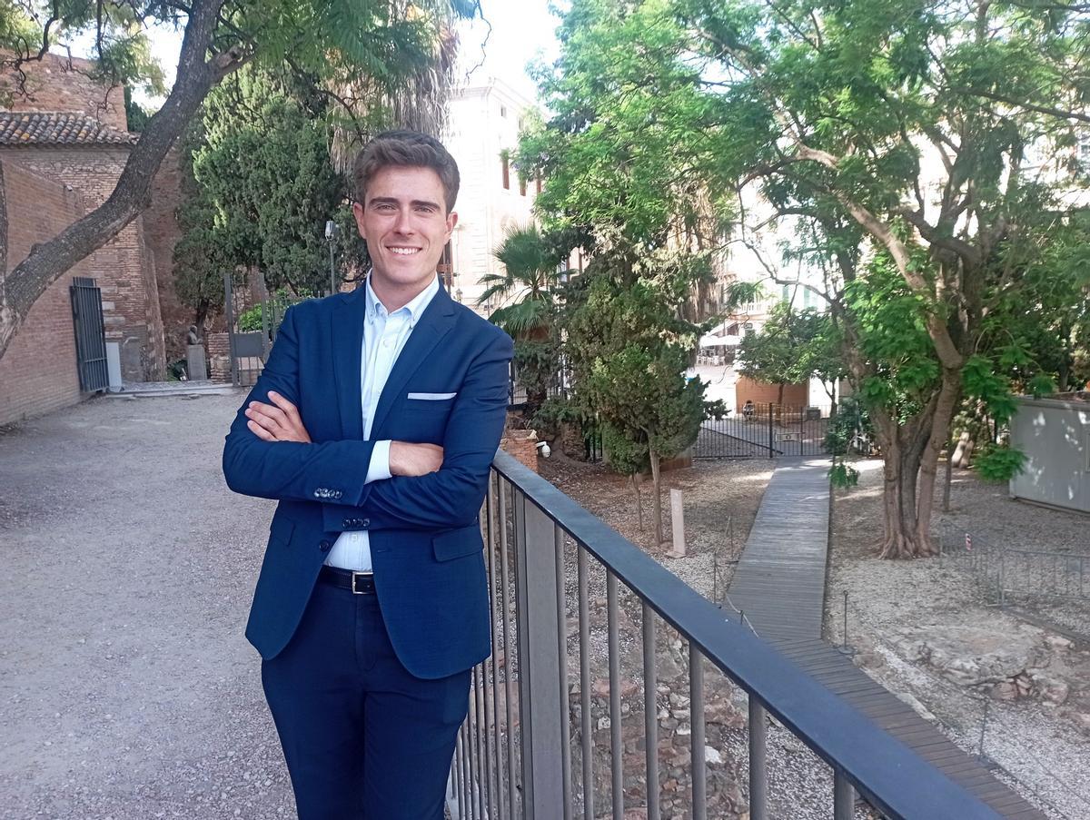 Alberto García Chaparro, en Málaga, hace unos días.