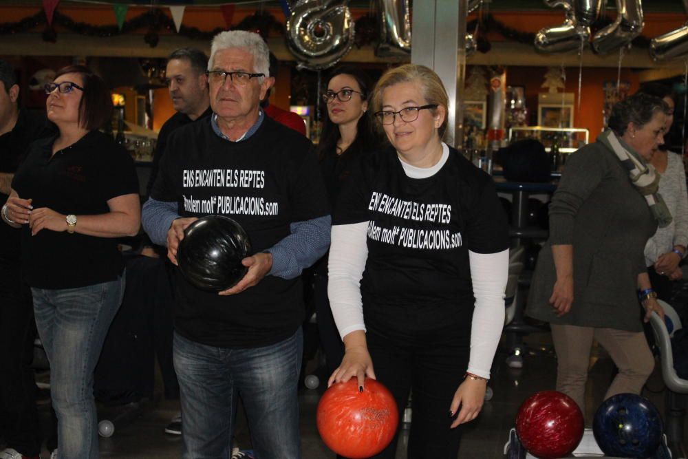 Campeonato de bolos de la fallera mayor de Valencia y la corte