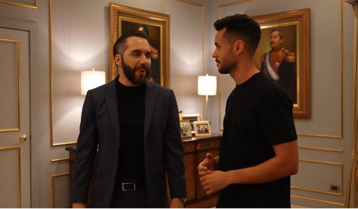 Nayib Bukele y TheGrefg