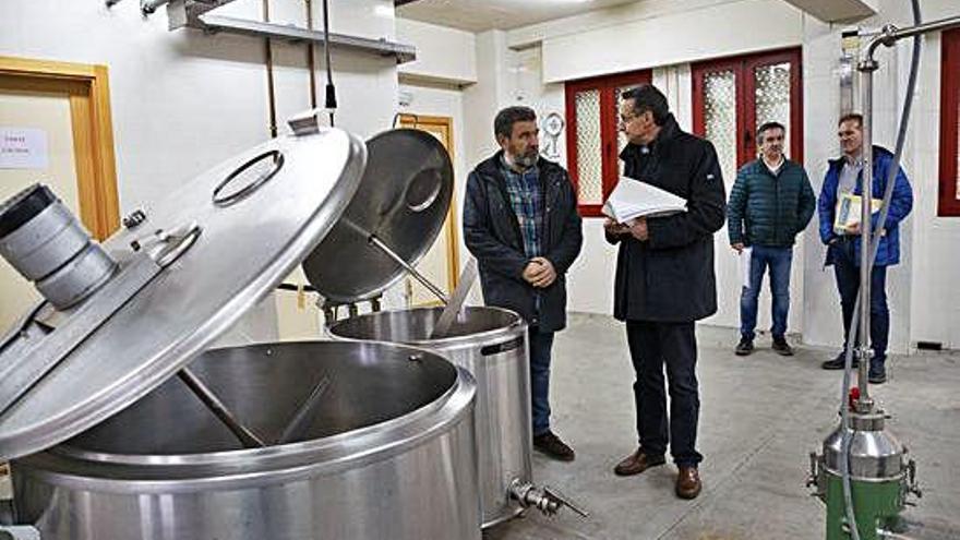 Instalaciones de la Escuela Nacional de Industrias Lácteas.