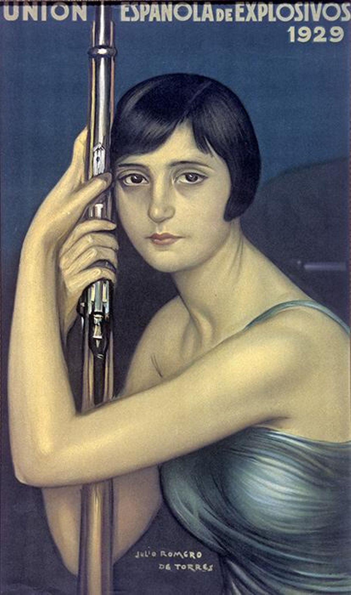 Cartel de la Unión Española de Explosivos de 1929.
