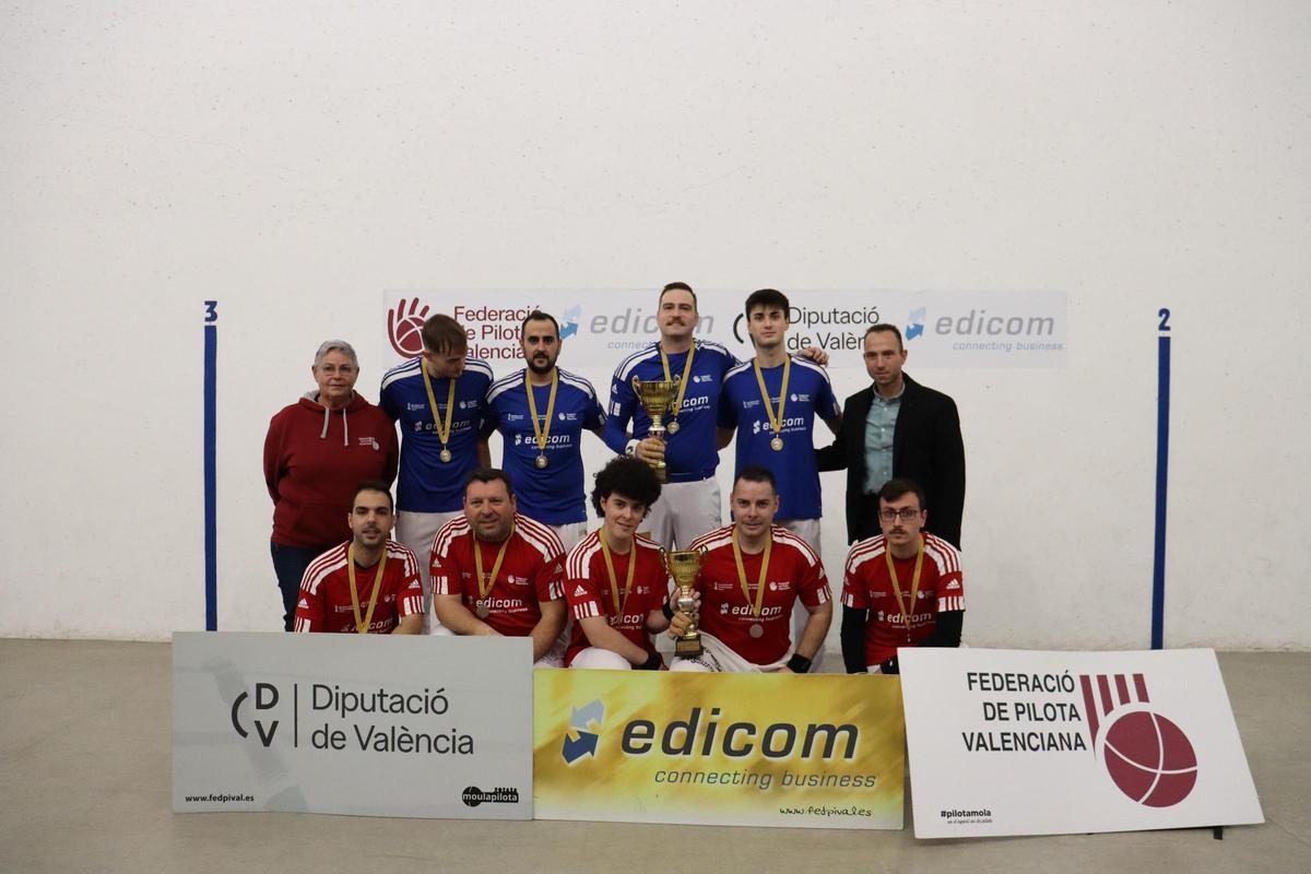Tavernes Blanques s'imposà a Tercera trinquet.