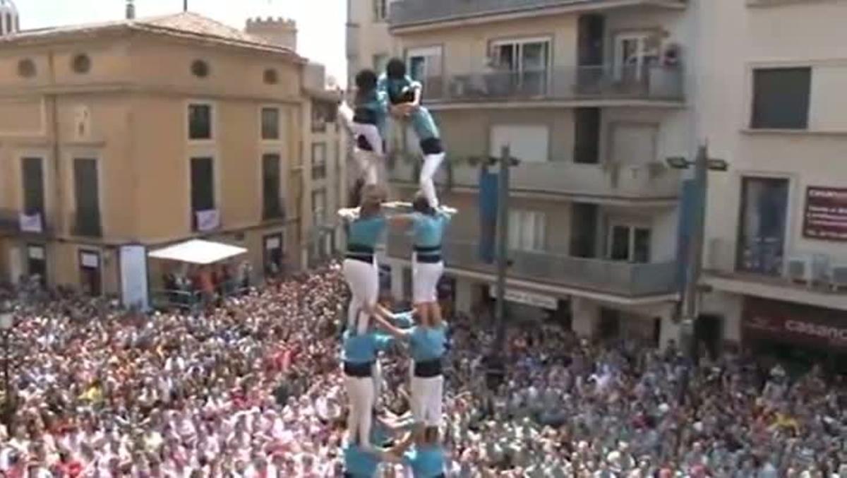 4 de 8 dels Castellers de Terrassa, 5 de 8 dels Castellers de Sants; 4 de 9 amb folre de Minyons; 4 de 8 amb pilar de 6 de Minyons; 3 de 8 de Castellers de Terrassa i 3 de 9 i pilar de 6 a càrrec de Castellers de Sants.