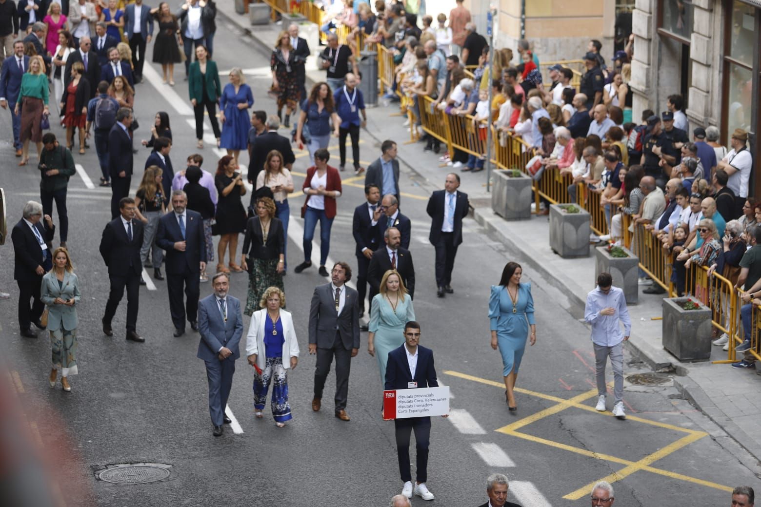 Procesión cívica del 9 d'Octubre en València