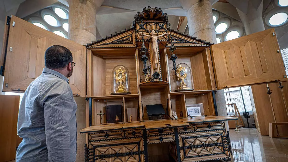 Los rincones secretos de la Sagrada Família (I): la sacristía de cristal