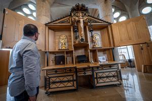 Así es la Sacristía de la Sagrada Família.