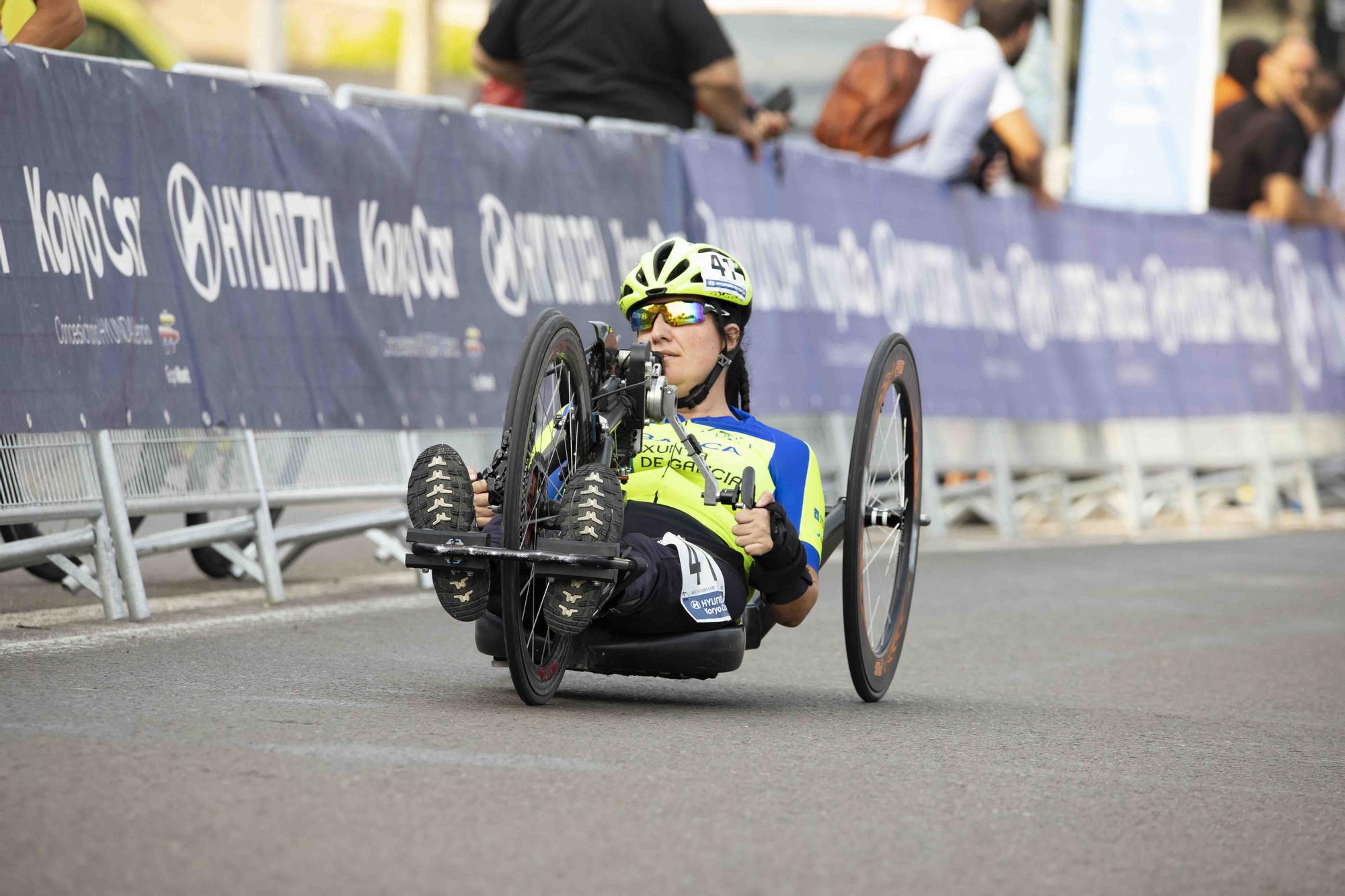 El paracycling se adueña de las calles de Xàtiva