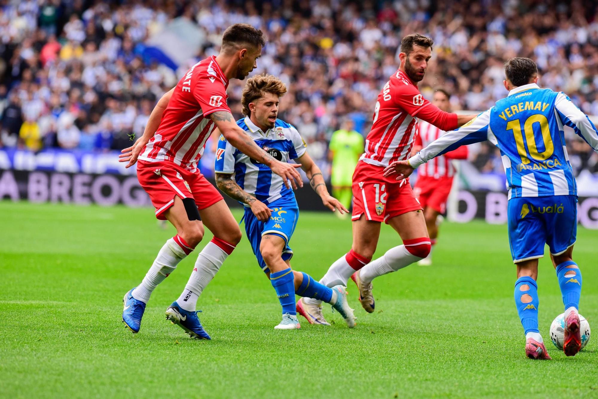 El Deportivo - Almería, en imágenes