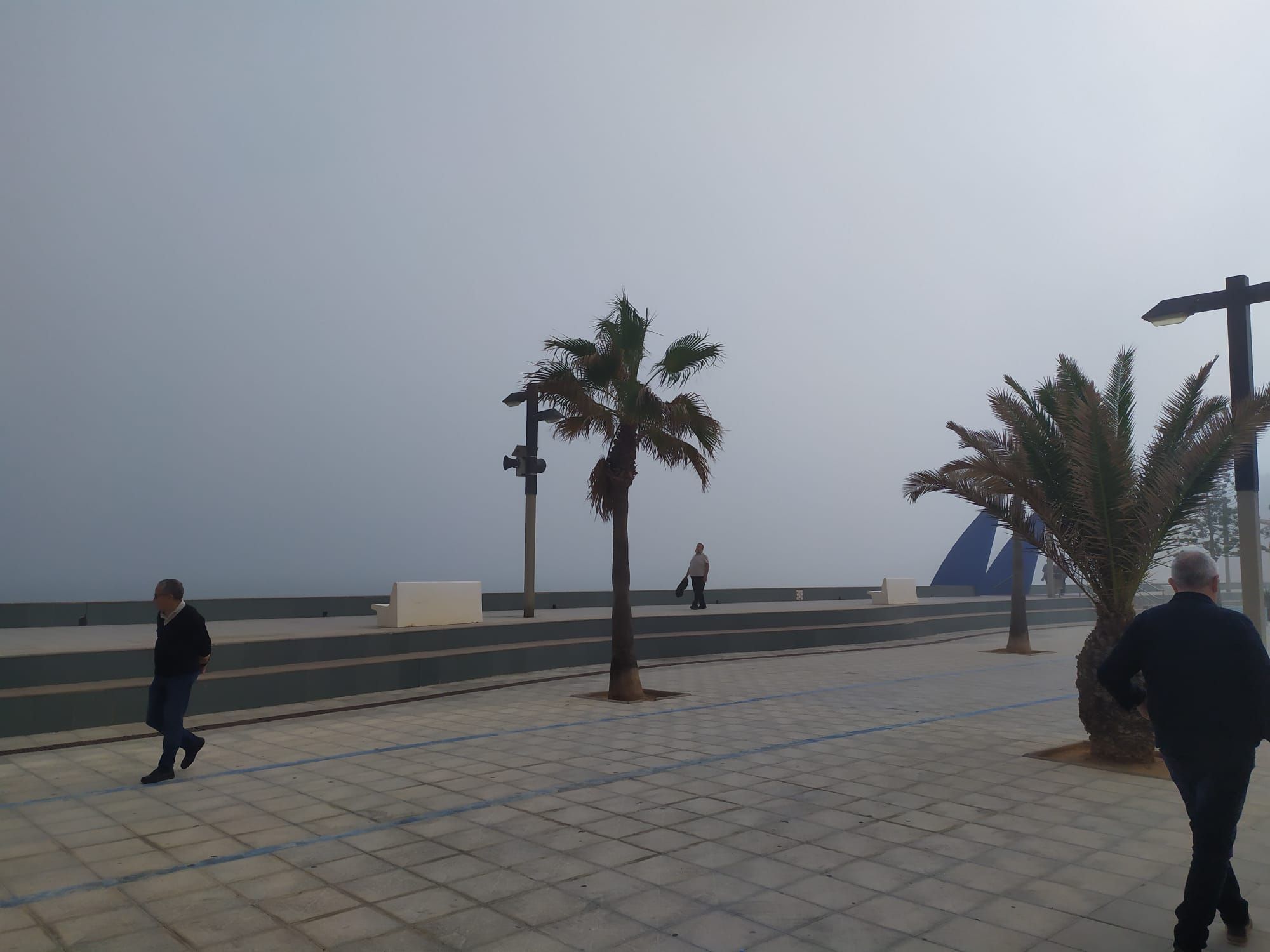 La niebla invade Castellón