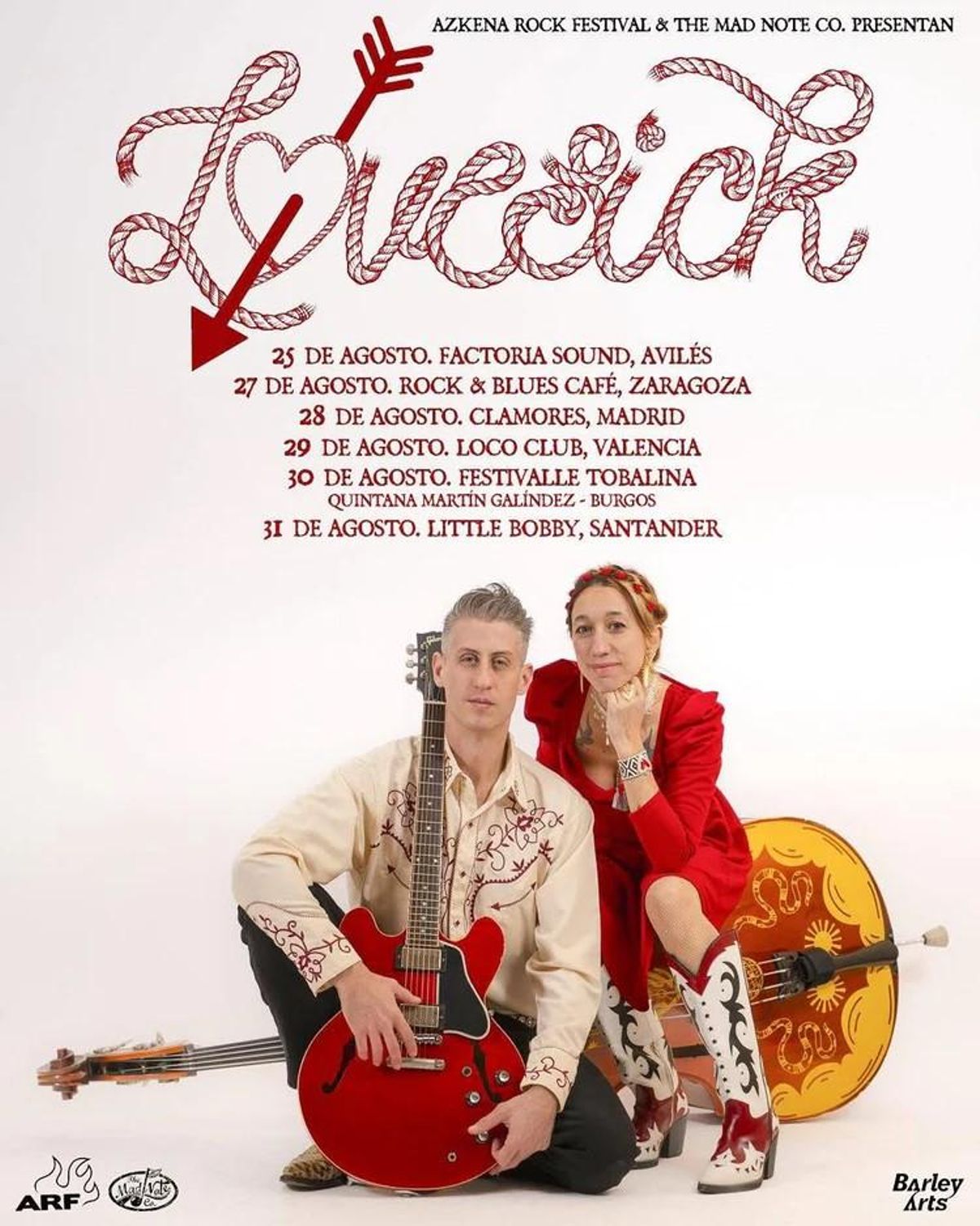Los italianos Lovesick Duo están de gira por España