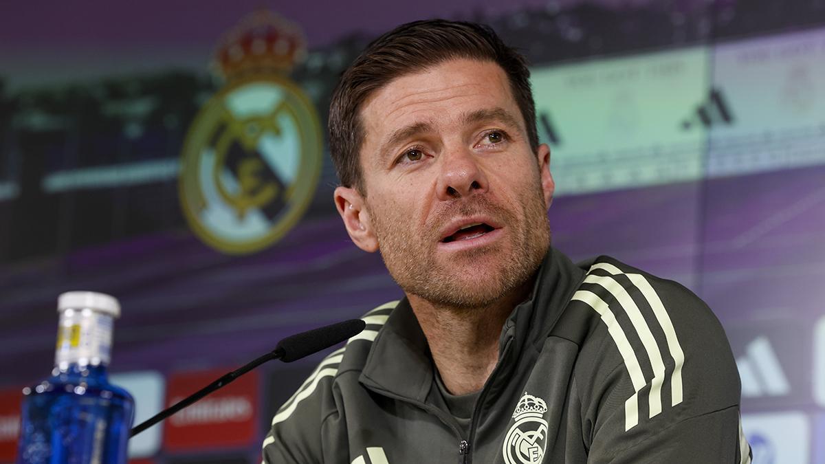 Xabi Alonso ha comparecido en la rueda de prensa previa al partido del debut en la Copa del Rey