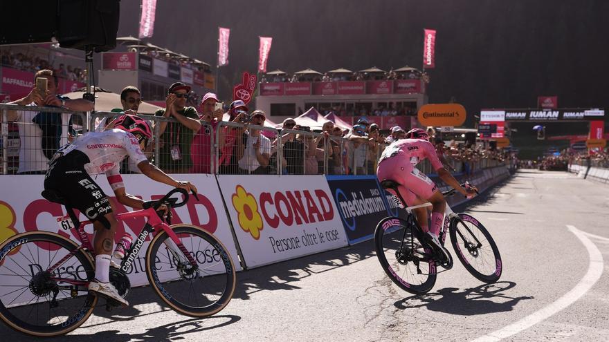 Así queda la clasificación del Giro tras la etapa 19