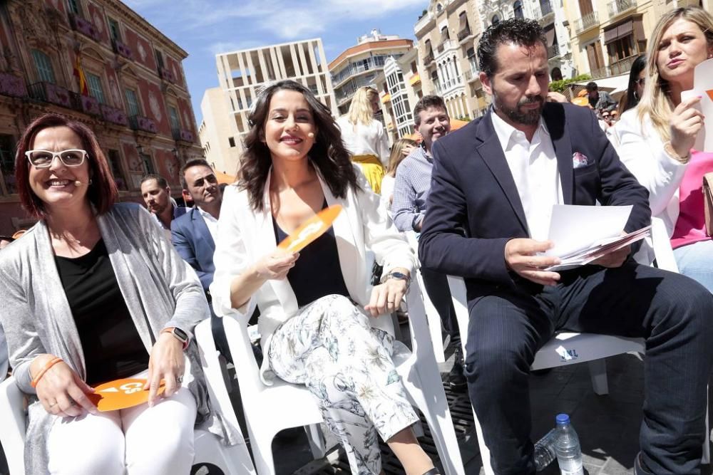 Inés Arrimadas en Murcia