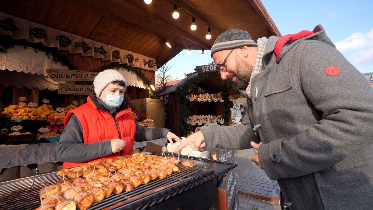 El mercado de Navidad de Cracovia es uno de los más bonitos de Europa