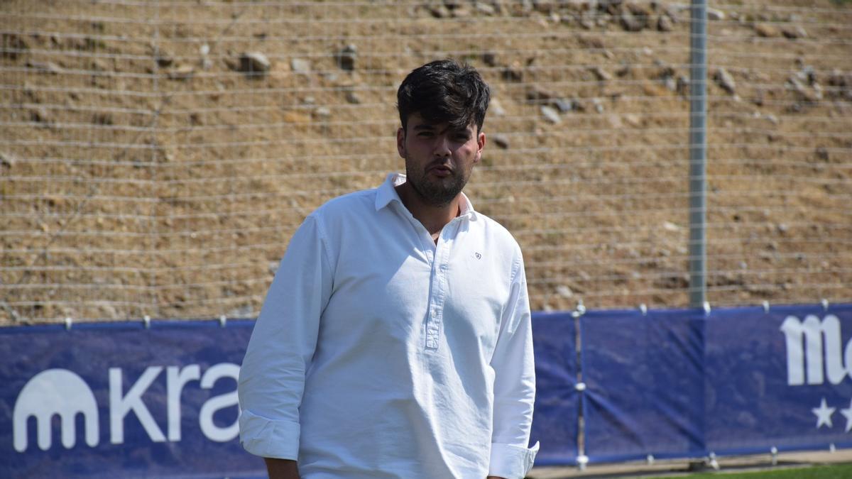 Alfonso Gutiérrez, director deportivo del Coria.