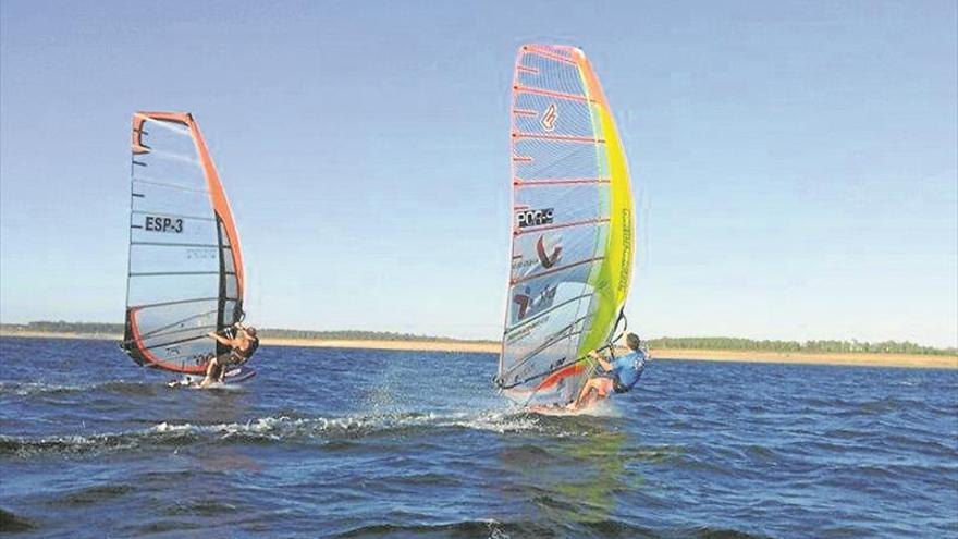 La región también hace windsurf