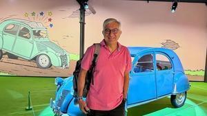 José Manuel Silva Alcalde, autor de del libro Tintín, periodista vicario. Periodismo y medios en Les Aventures de Tintin