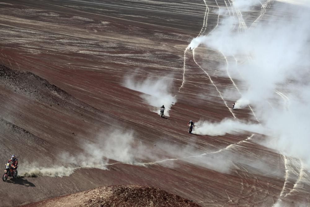 Las imágenes de la novena etapa del Dakar