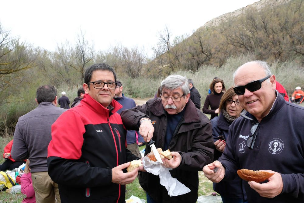 Lunes de "mona" en el Pantano de Elda